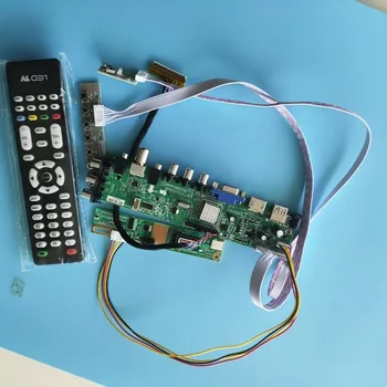 Komplekts B170PW05 V5 1 CCFL 30pin Digitālā USB TV Kontrolieris valdes 1440X900 Ekrāna monitors LCD Panelis AV HDMI VGA DVB-T2, DVB-T 17